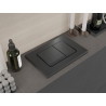 Mexen Fenix 10 XS splachovací tlačítko, gun gray - 601066