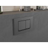 Mexen Fenix 10 XS splachovací tlačítko, gun gray - 601066