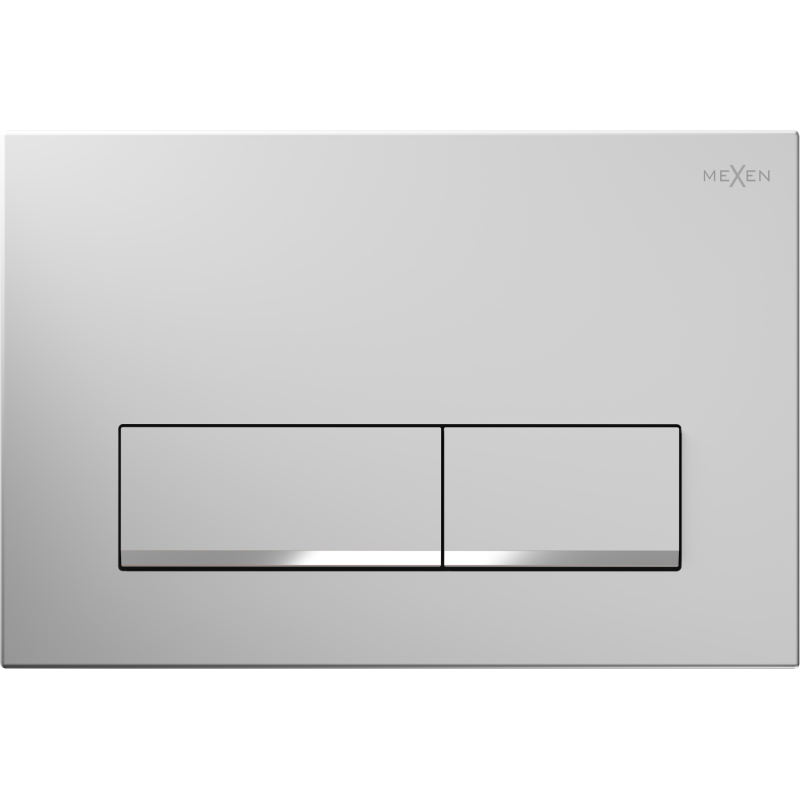 Mexen Fenix 12 tlačítko splachování, chrom matný - 601202