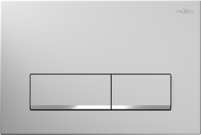 Mexen Fenix 12 tlačítko splachování, chrom matný - 601202