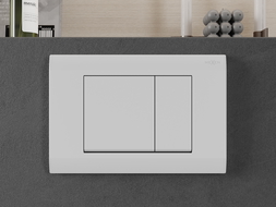 Mexen Fenix 01 tlačítko splachování, bílý mat - 600120