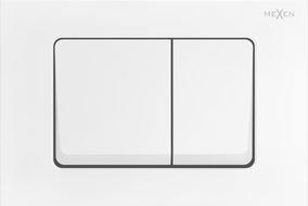 Mexen Fenix 10 XS splachovací tlačítko, bílý matný - 601020