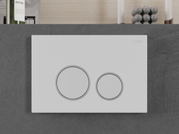 Mexen Fenix 05  splachovací tlačítko, bílá matná - 600520