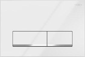 Mexen Fenix 12 splachovací tlačítko, bílý lesklý - 601200