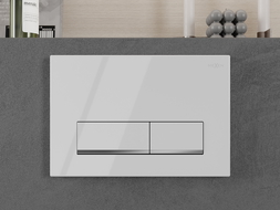 Mexen Fenix 12 splachovací tlačítko, bílý lesklý - 601200