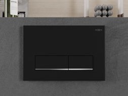 Mexen Fenix 12 splachovací tlačítko, černý mat - 601203