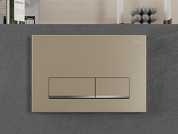 Mexen Fenix 12 splachovací tlačítko, zlatý šampaňský - 601204