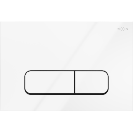 Mexen Fenix 02 tlačítko splachování, lesklá bílá - 600200