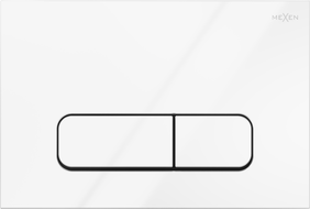 Mexen Fenix 02 tlačítko splachování, lesklá bílá - 600200