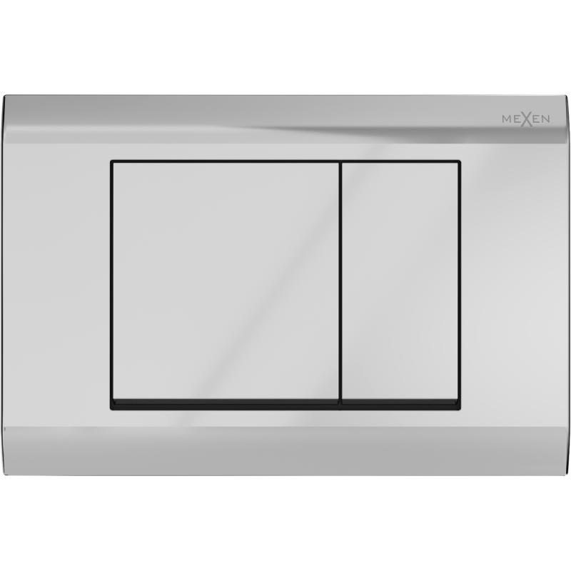 Mexen Fenix 01 splachovací tlačítko, lesklý chrom - 600101