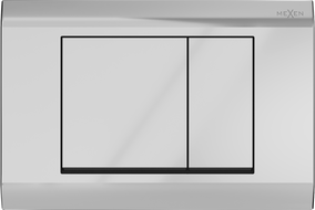 Mexen Fenix 01 splachovací tlačítko, lesklý chrom - 600101