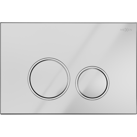 Mexen Fenix 05  splachovací tlačítko, lesklý chrom - 600501