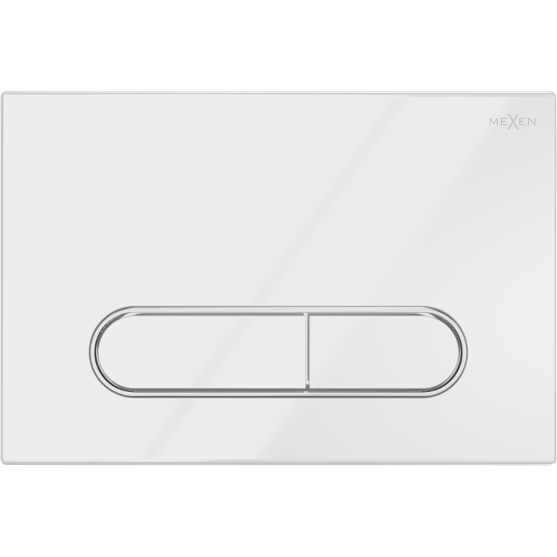 Mexen Fenix 11 splachovací tlačítko, lesklá bílá - 601100