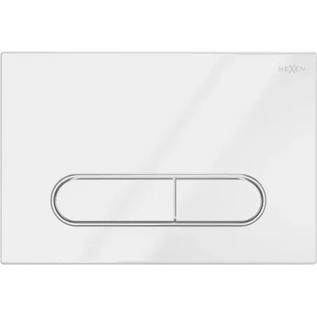 Mexen Fenix 11 splachovací tlačítko, lesklá bílá - 601100