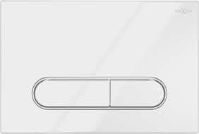 Mexen Fenix 11 splachovací tlačítko, lesklá bílá - 601100