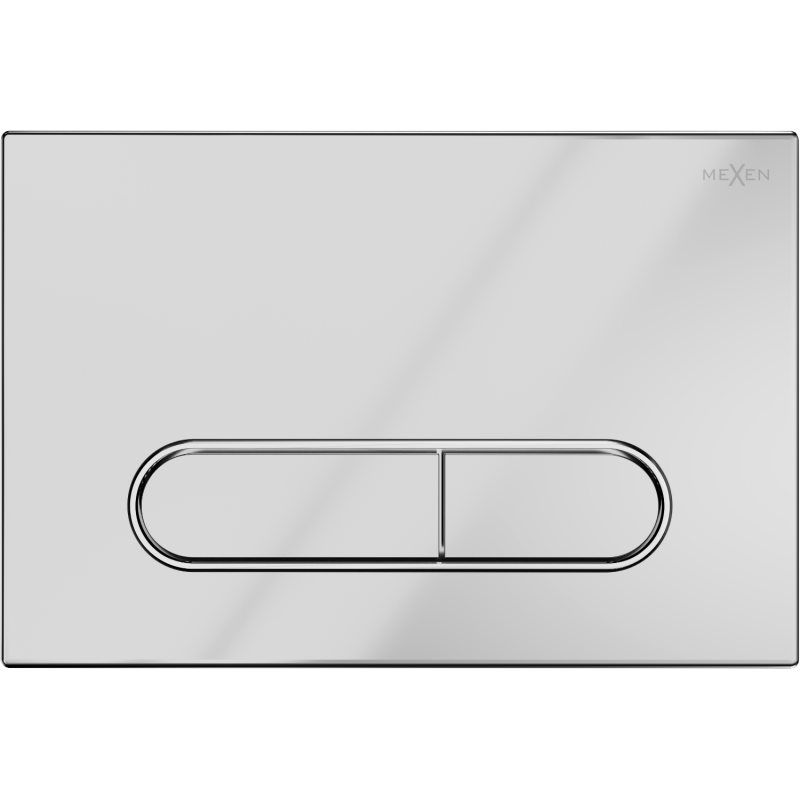 Mexen Fenix 11 splachovací tlačítko, lesklý chrom - 601101