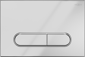 Mexen Fenix 11 splachovací tlačítko, lesklý chrom - 601101