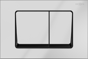 Mexen Fenix 10 XS tlačítko splachování, lesklý chrom - 601001