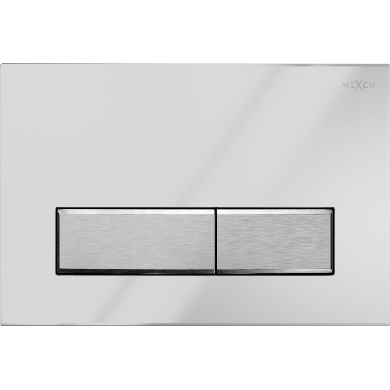 Mexen Fenix 09 splachovací tlačítko, lesklý chrom - 600999