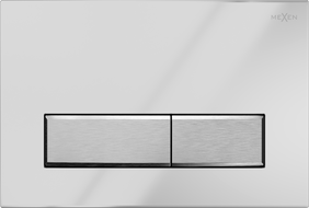 Mexen Fenix 09 splachovací tlačítko, lesklý chrom - 600999