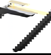 Mexen Indus vysoká umyvadlová baterie, černá/zlatá - 744610-75