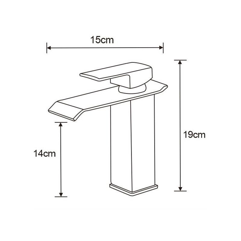 Mexen Apus baterie umyvadlová, chrom - 744700-00