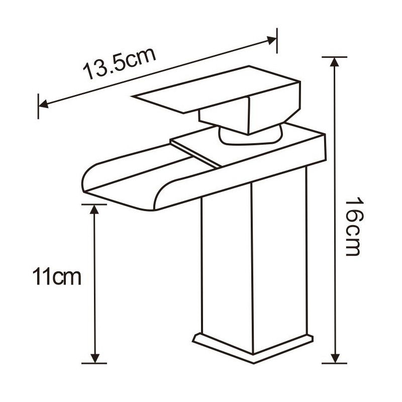 Mexen Hydra baterie umyvadlová, chrom - 744900-00