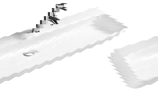 Mexen Lili umyvadlo na desku 81 x 47 cm, bílá - 21138100