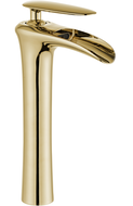 Mexen Lyra vysoká umyvadlová baterie, zlatá - 745310-50