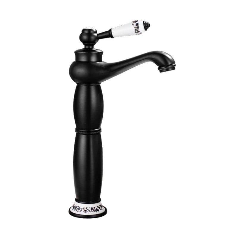 Mexen Draco vysoká umyvadlová baterie, černá - 745410-70