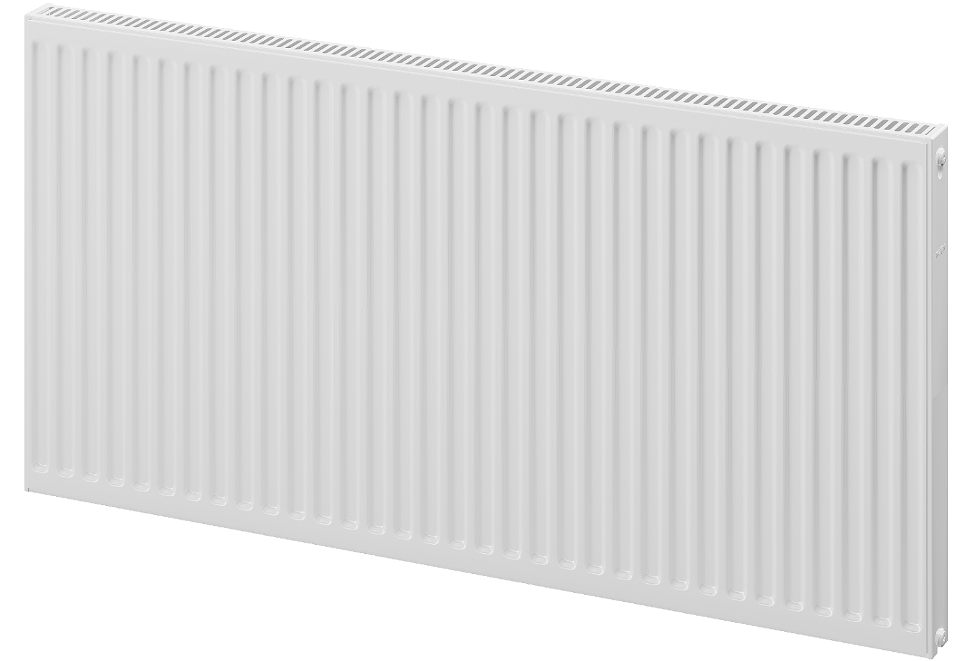 Mexen C11 deskový radiátor 600 x 600 mm, boční připojení, 560 W, Bílá - W411-060-060-00