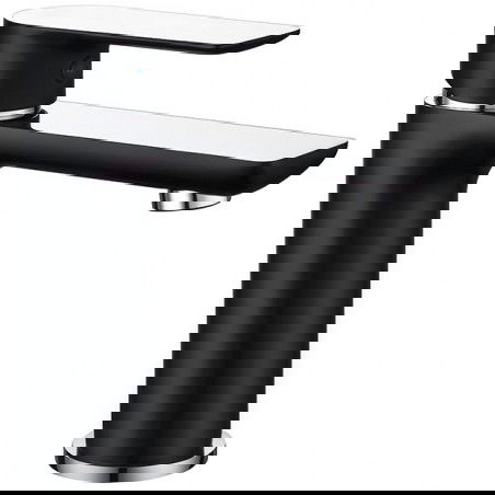 Mexen Alfa baterie umyvadlová, černá/chrom - 745700-71