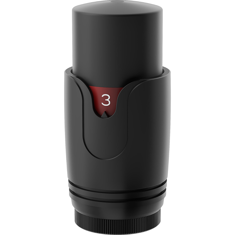 Mexen Uni-Term hlavice termostatu k radiátoru, černá - W900-000-70