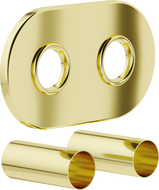 Mexen Uni-Term R dvojitá maskovací sada pro radiátor, zlatá - W905-000-50