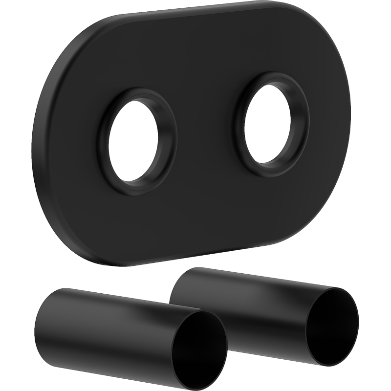 Mexen Uni-Term R sada na dvojité maskování radiátoru, černá - W905-000-70