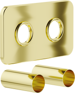 Mexen Uni-Term Sada maskovací dvojitá pro radiátor, zlatá - W910-000-50