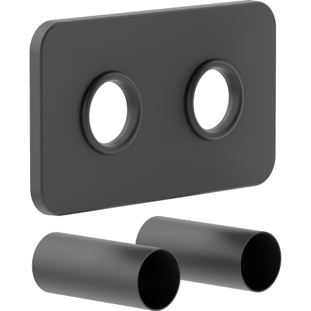 Mexen Uni-Term Sada dvojitého maskování pro radiátor, antracit - W910-000-66