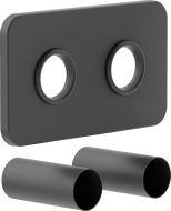 Mexen Uni-Term Sada dvojitého maskování pro radiátor, antracit - W910-000-66