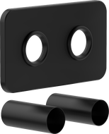 Mexen Uni-Term S dvojitou maskovací sadou pro radiátor, černou - W910-000-70