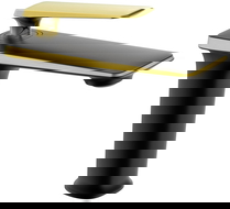 Mexen Purus baterie umyvadlová, černá/zlatá - 745800-75