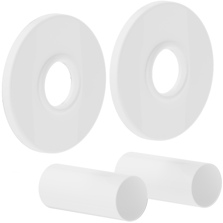 Mexen Uni-Term R jednolůžková maskovací sada na radiátor, bílá - W904-000-20