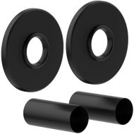 Mexen Uni-Term R jednoprvková maskovací sada pro radiátor, černá - W904-000-70