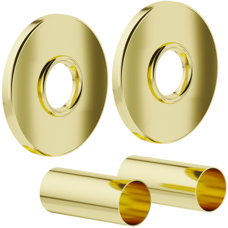 Mexen Uni-Term R maskovací sada pro radiátor, zlatá - W904-000-50