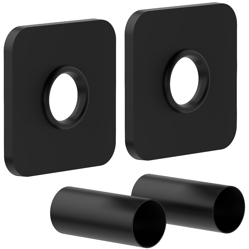 Mexen Uni-Term Sada černých maskovacích dílů pro radiátor, jednotlivá - W909-000-70