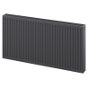 Mexen C22 deskový radiátor 300 x 1000 mm, boční přípojky, 933 W, antracit - W422-030-100-66
