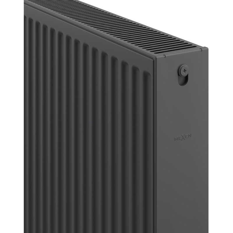 Mexen C22 deskový radiátor 300 x 1500 mm, boční připojení, 1400 W, antracit - W422-030-150-66
