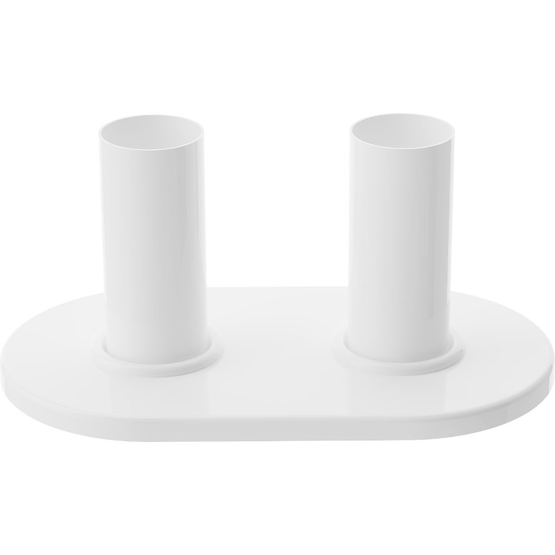 Mexen Uni-Term R dvojitá maskovací sada na radiátor, bílá - W905-000-20