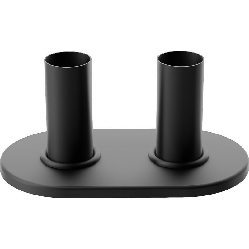 Mexen Uni-Term R sada na dvojité maskování radiátoru, černá - W905-000-70