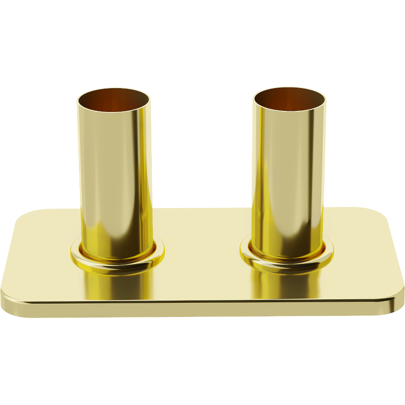 Mexen Uni-Term Sada maskovací dvojitá pro radiátor, zlatá - W910-000-50