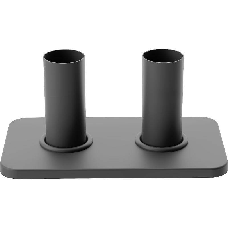 Mexen Uni-Term Sada dvojitého maskování pro radiátor, antracit - W910-000-66